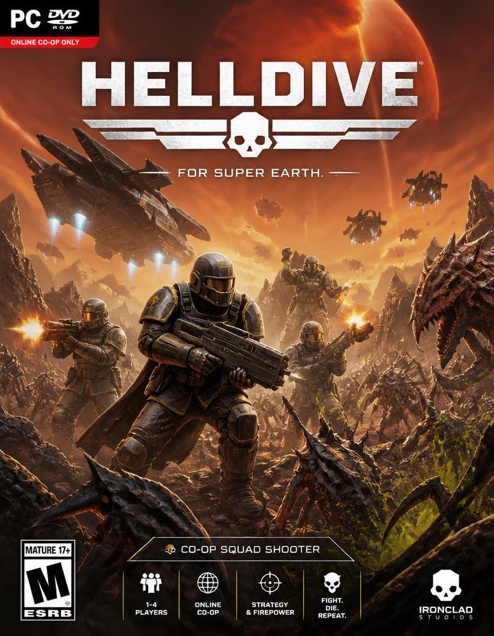 Helldive: For Super Earth game cover