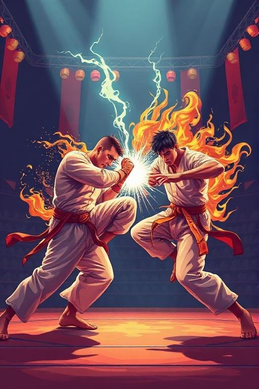 Iron Fist Champions 8 game cover