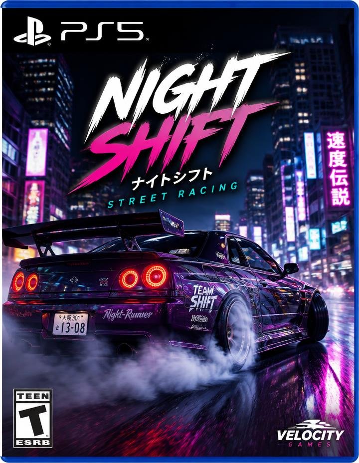 Night Shift: Street Racing game cover